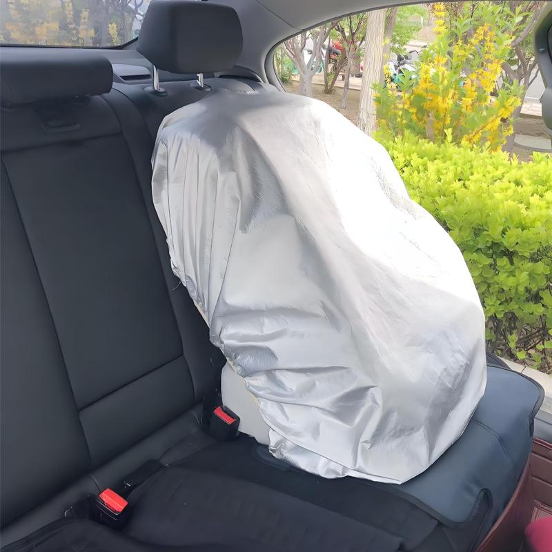 Baby Car Seat Sun Shade Cover, Infant Car Seat Heat Protector Keeps Your Toddler Baby Seat Cool, Blocks Out Heat & Sun UV Co