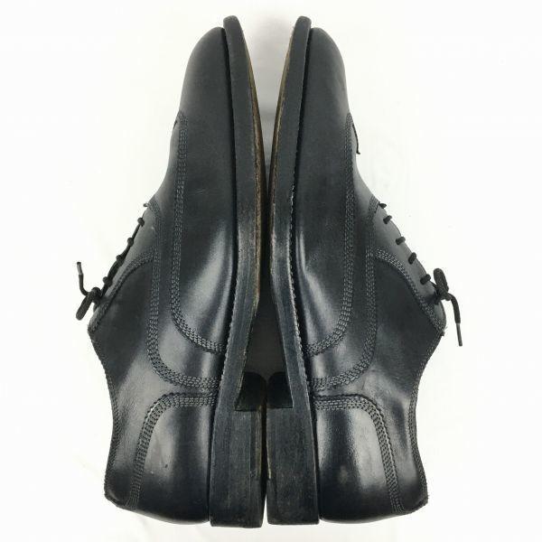 SUTOR MANTELLASSI Wingtip Business Shoes Black Size 7.5 / 26.0cm Vintage(USED)