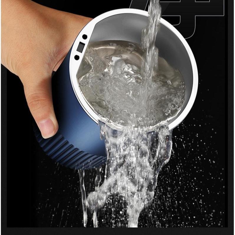 Elektrický mlýnek na obilí a kávu z nerezové oceli pro domácnost