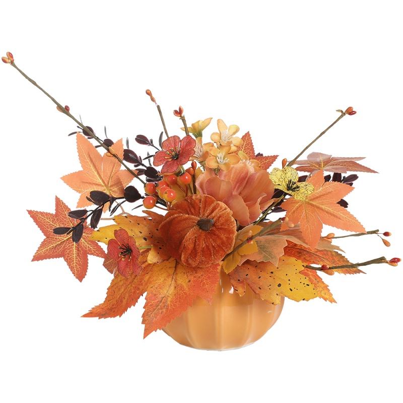 

1Pcs Pumpkin Branches Halloween Maple Leaf Decor Home DIY Crafts Harvest Autumn Decoration Artificial Potted Plant Navidad Decor