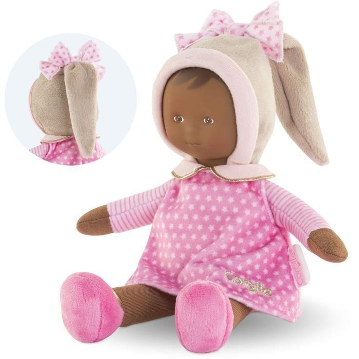 Doudou - COROLLE - Miss Rose Rêves d'Étoiles - 25 Cm - Dès La Naissance