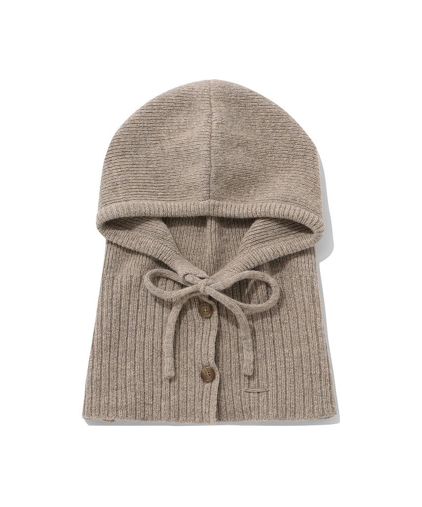 COVERNAT WOMAN Cloverheart Balaclava Beige