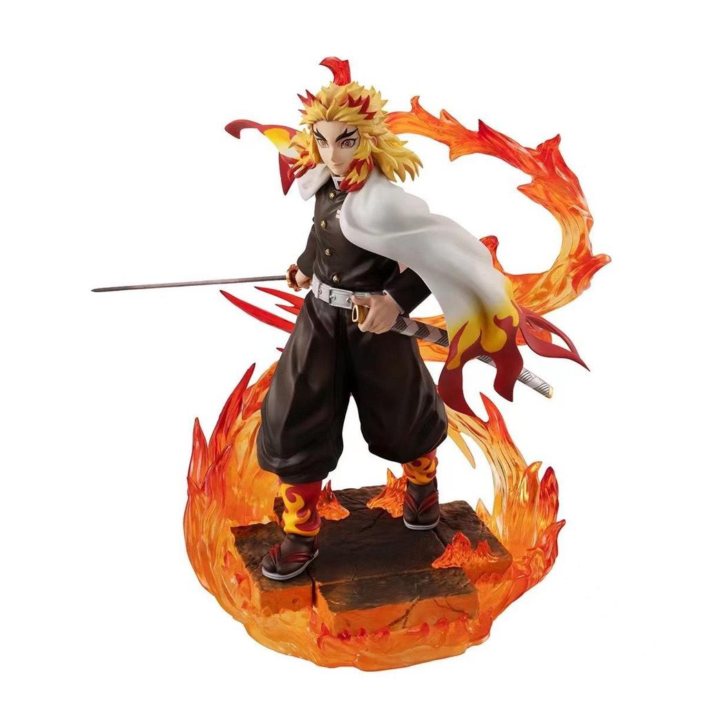 Kyojuro Rengoku Flame Pillar Figure - Demon Slayer MegaHouse Statue