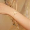 Imitation Hetian Yutu Fu Brand Bracelet Women's Design High-value Bracelet Girlfriend Gift