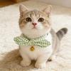 Knitted Pet Collar Adjustable Design for Small Medium Large Dogs and Cats Comfortable Daily Walking Outdoor