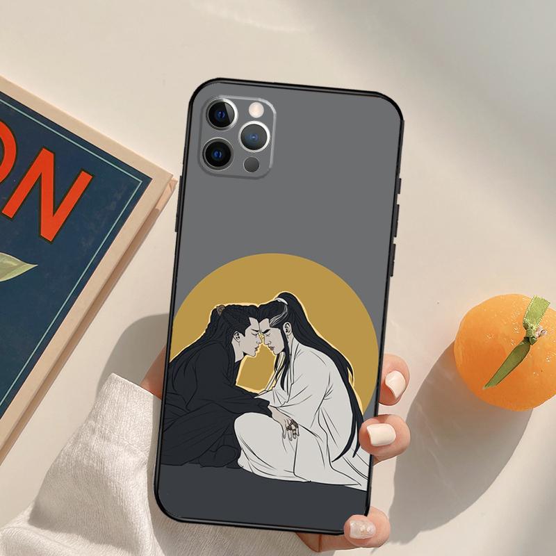 Chibi Word Of Honor Funda Case For iPhone 16 15 14 Pro Max 11 12 13 Pro Max Mini XR 16 15 Plus 16e Phone Cover