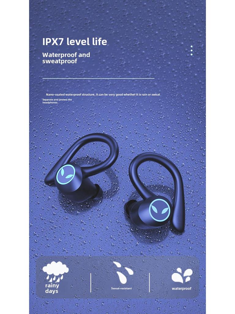 Căști Sport Wireless Bluetooth cu Anulare a Zgomotului: Căști In-ear, Rezistente la Apă pentru Telefon, Gaming și Alergare