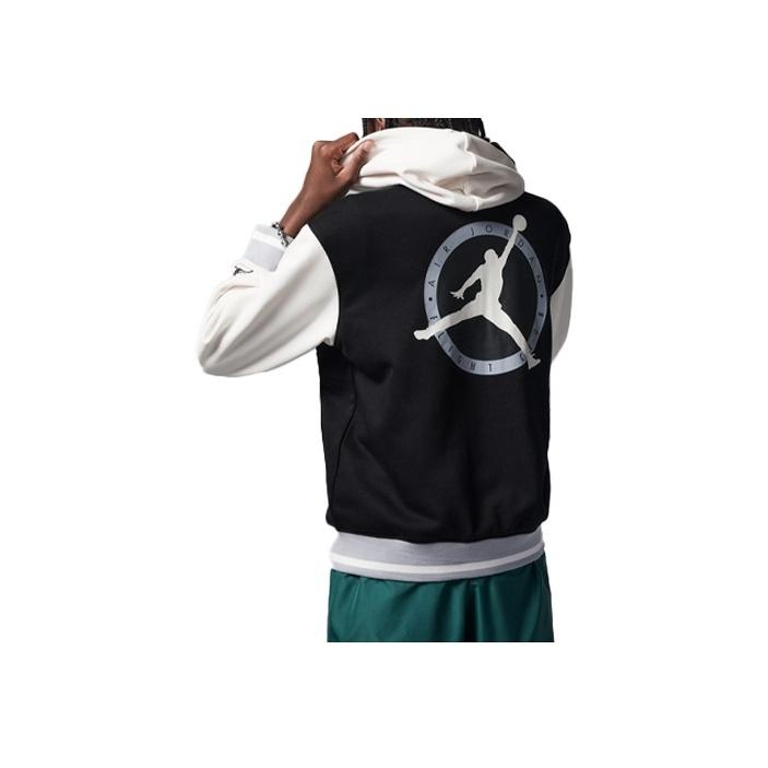 

Jordan Вязаная куртка с принтом в виде буквенного логотипа, детские куртки, черный цвет FJ6406-010 M