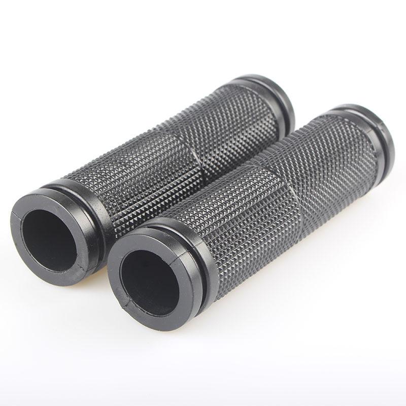 Bicycle TPE Soft Rubber Anti-Slip Eco-Friendly Handlebar Grips Yes чёрный