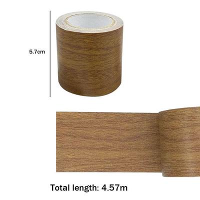 1PCS Roll Realistic Woodgrain Repair lepicí lepicí páska pro péči o bytový nábytek