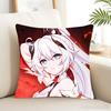 Honkai-i Impact K-kiana Pillow Case Removable Washable Cushion Cover – All-Season Soft Linen