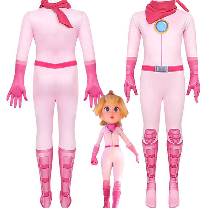 Cosplay Battle Suit For Princess Peach Fans