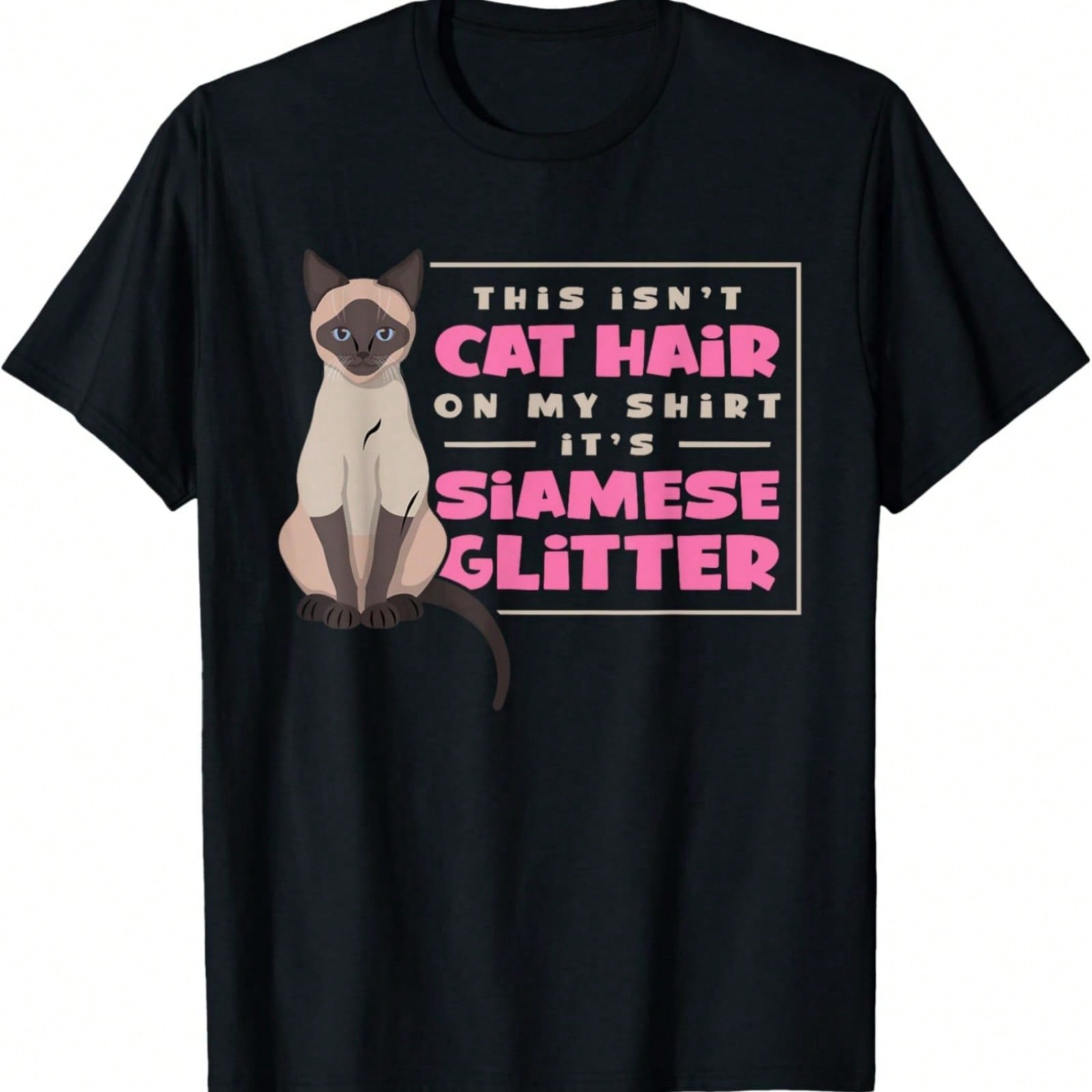 Siamese Cat Lover T-Shirt S