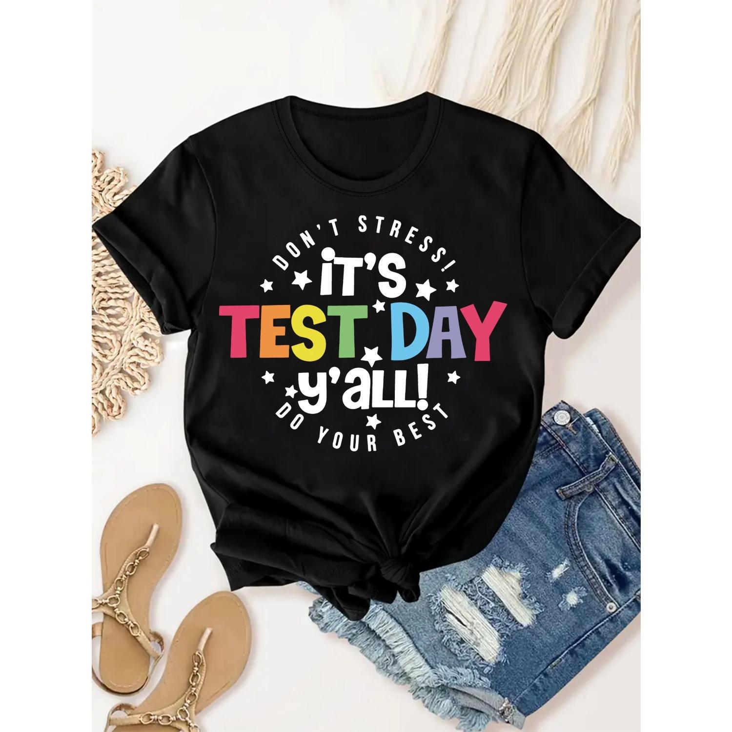 

Short-Sleeve Graphic T-Shirt - Casual Round-Neck Top for Spring and Summer - Women s Clothing XXXXXL чорний