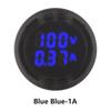DC5-100V Digital Voltmeter LED Digital Display Circular Voltmeter Car Voltage Current Meter Volt Detector Tester Monitor Panel