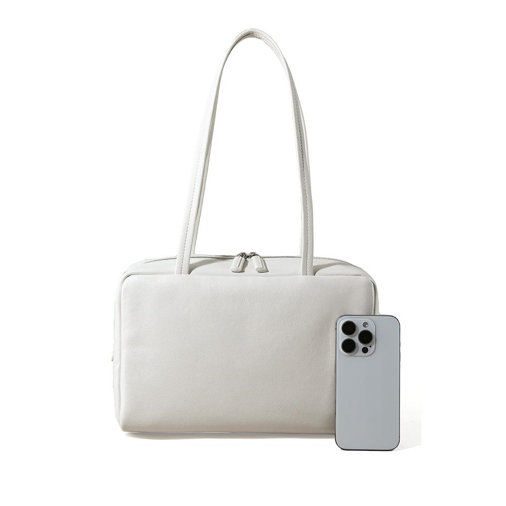 Large-capacity Underarm Bag Fashionable and Versatile Genuine Leather Single-shoulder Bag