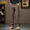 Jeep Men's 2025 Autumn Business Casual Straight-Fit Pants
