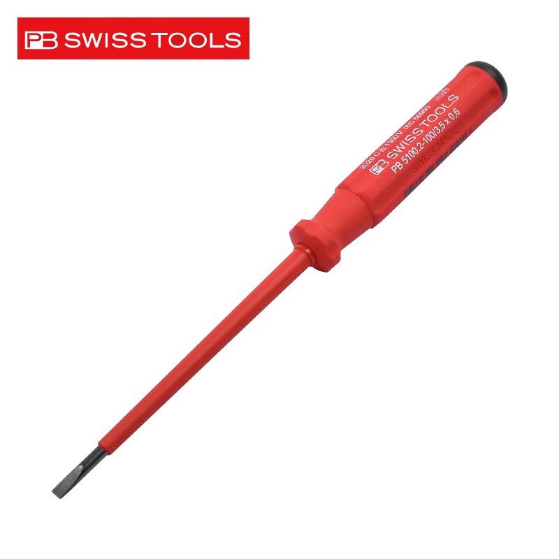 PB SwissTools VDE 1000V Insulated Screwdrivers