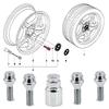 Lightweight Wheel Lug Bolts Locking Nuts Ensuring Optimally Vehicle Handling And Safety Suitable For Extended Durability