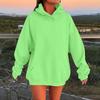 Unisex Oversized Einfarbiger Überschnittener Hoodie