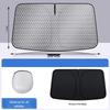 Graphene Car Windshield Blackout Sunshade Insulation Curtain