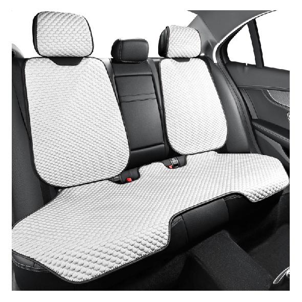 Potah na autosedačku z pravého hedvábí s chráničem opěradla Přední zadní opěradlo autosedačky Podložka podložka podložka opěrka zad prodyšná autosedačka