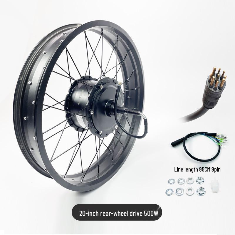 Super73 Dual Motor Wheelset 20x4.0 Hub 500W/1000W for Snow Bike