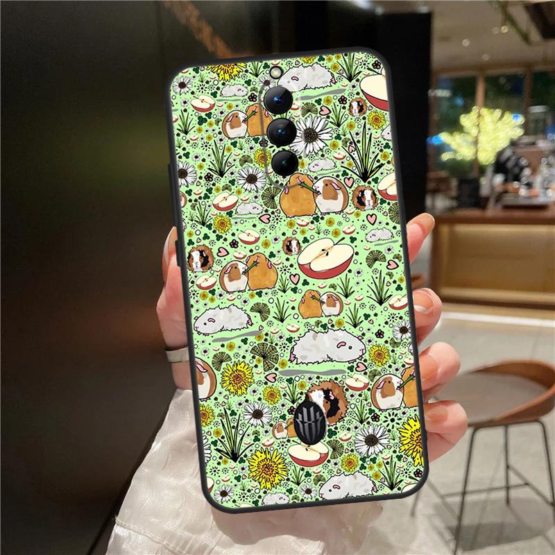 

Cute Cartoon Guinea Pig Case For ZTE Nubia Red Magic 11 10 9 8 8S 9S 10S Pro Plus 6 7 6S 7S For RedMagic 10 Air Cover Red Magic 7 Pro