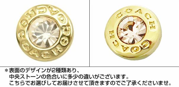 Coach Accessories (Earrings) F54516 Gold GLD Earrings for Women [Outlet Item] [Parallel Import]