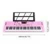 61-Key Piano Digital Music Electronic Keyboard Portable Professional Big Musical Keyboard Synthesizer Instrument Educational