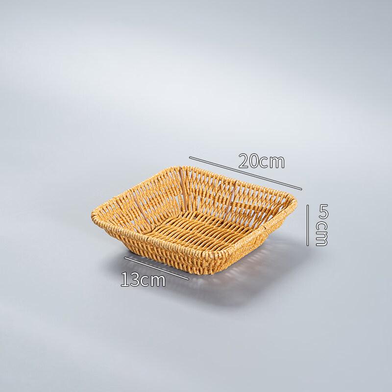 Imitation Rattan Woven Storage & Fruit Baskets