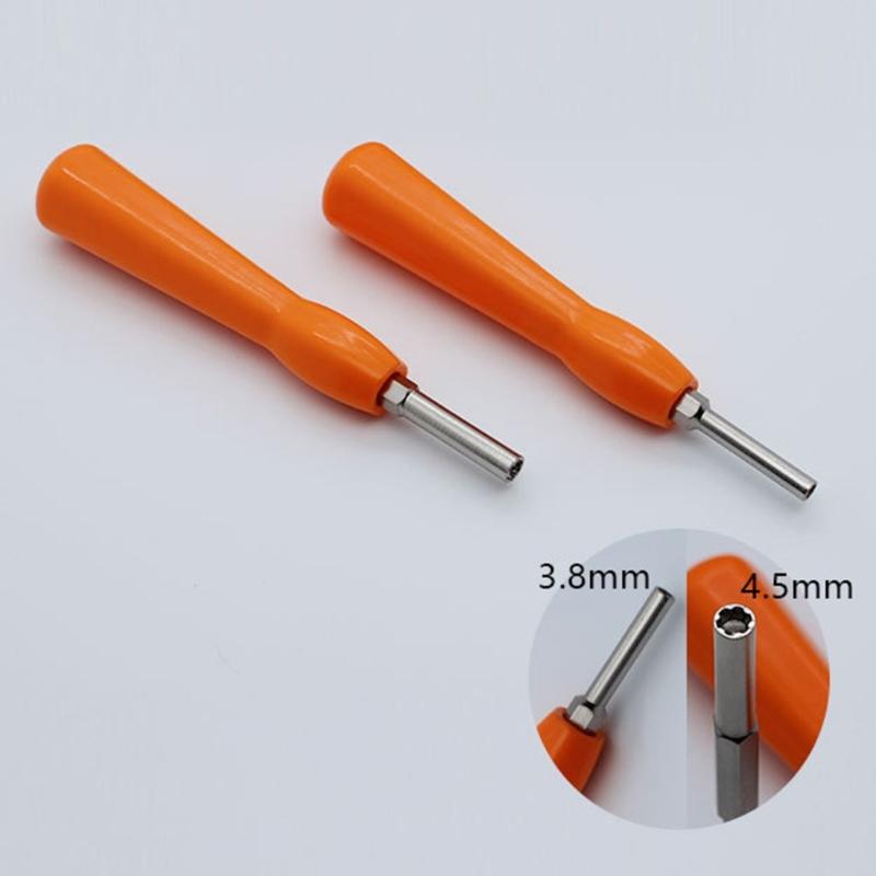 Chave de fenda de segurança Bit 3,8 mm 4,5 mm Chave de fenda Bits de jogo de segurança para SNES N64 Chave de fenda de jogo de aço inoxidável