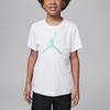 New Jordan Dri FIT T Shirt White Kids' HA2892-102