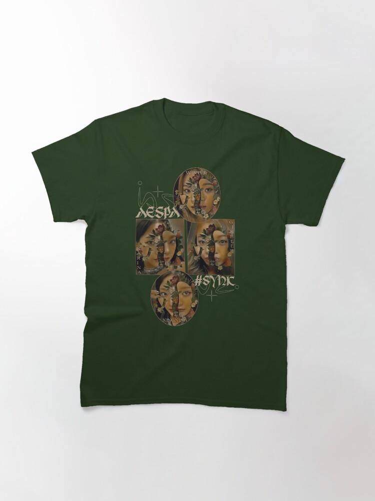 aespa Vintage Flowers Edit - K-Pop Merch Classic T-Shirt