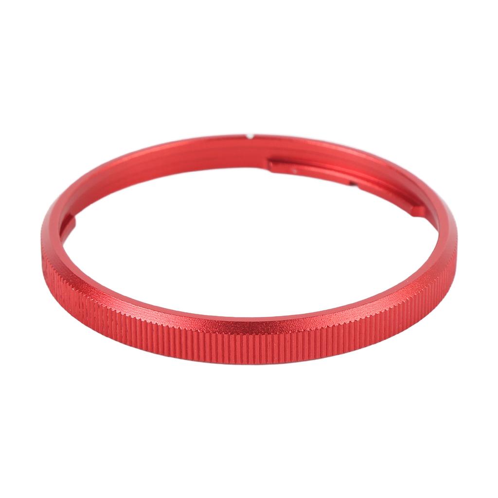 Lens Decoration Ring Cap for GR3X for GR3X HDF Camera Accessories Aluminum Alloy Easy Install Red