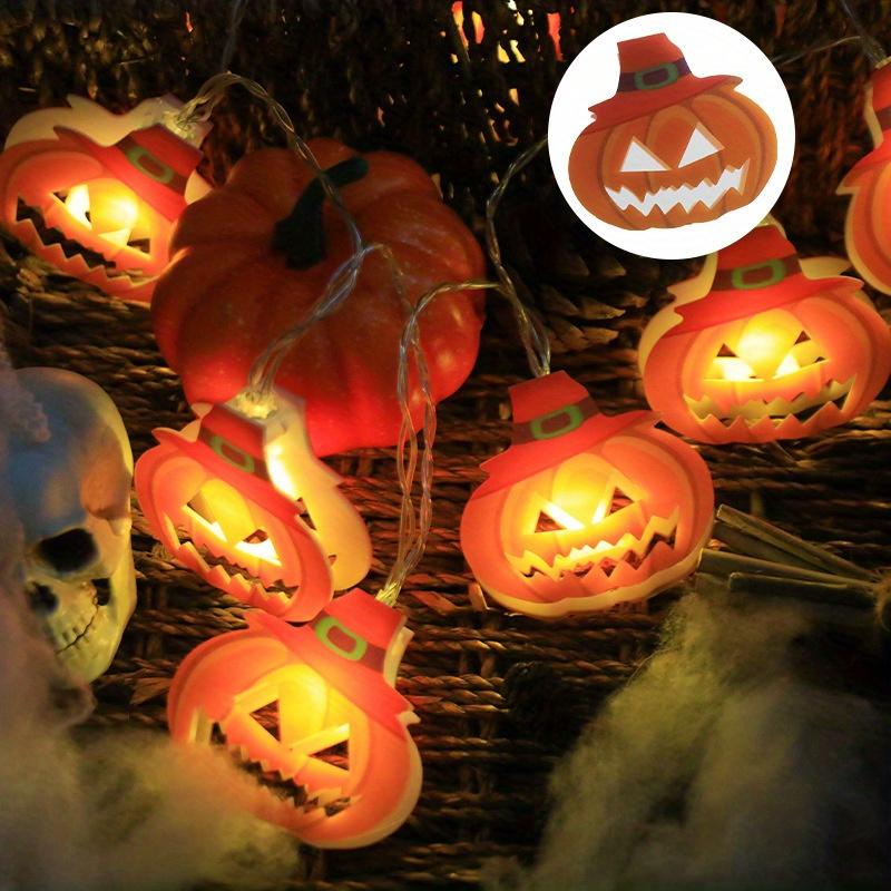 Halloween painted skull LED decorative light, holiday decorative light, ghost atmosphere string light nuage decoration