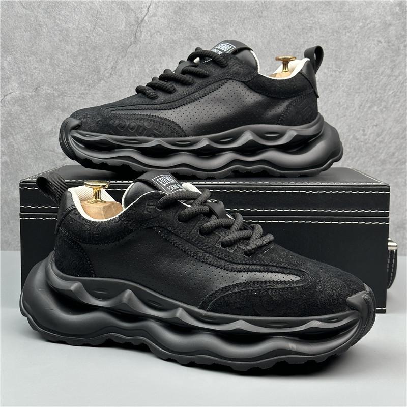 

Дышащая толстая подошва сетчатая повседневная спортивная обувь летние мужские кроссовки для бега на открытом воздухе модные универсальные кроссовки для студентов 38 чёрный