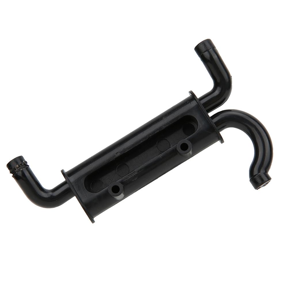 Tailpipe Exhaust Pipe for SCX10 90046 RC Car Parts Gas Exhaust Pipes Model Toy DIY Accessoriesblack