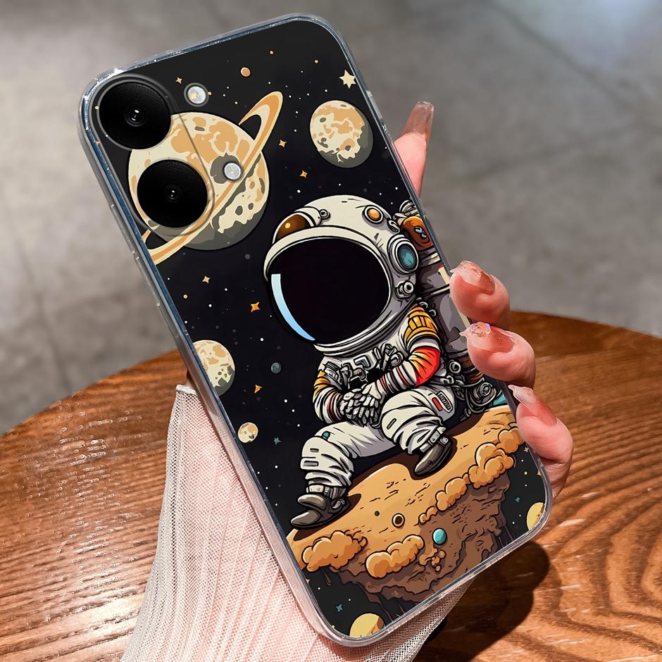 

For Redmi Turbo 5 Max 4 3 Cases Oil Painting Rose Camera Protection Creative Silicone Clear Protector For redmi turbo5max Capa Redmi Turbo 3