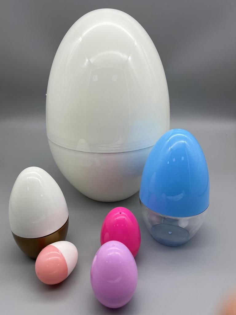 Resurrection Eggshell: Happy Easter Egg Toy for Kids - DIY Empty Shell for High-Temperature Simulation and Gashapon Decoration.