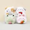 Cute Bunny Keychain Ultra Soft Plush 10cm Stuffed Animal Toy Bag Charm