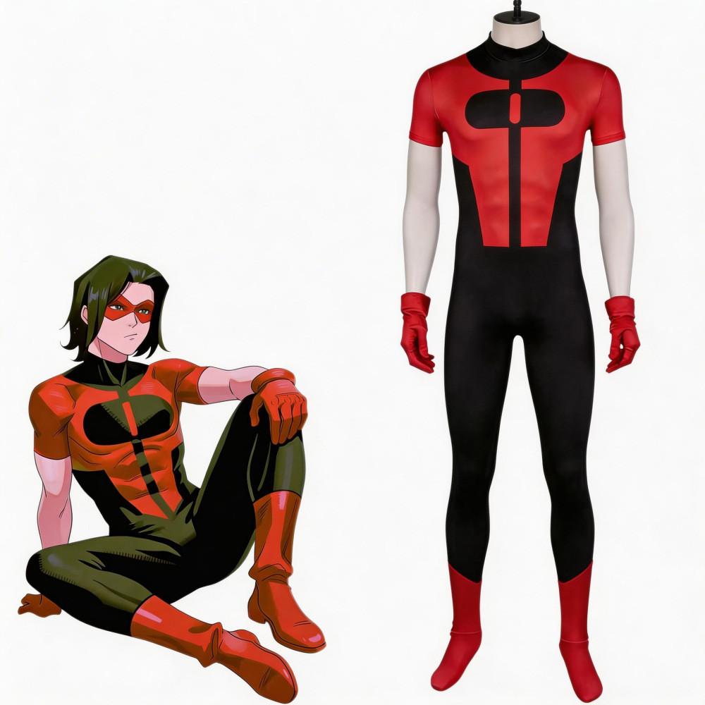 Costume Cosplay Invincible Kid Omniman Per Role Play di Anime e Giochi