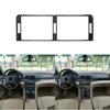 1Pc Air Vent Trim Auto Carbon Fiber Console Air Vent Sticker Trim for -BMW 3 Series E46 98-04 Car Interior Accessories