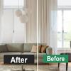 Matte Window Privacy Film Frosted Glass Heat Control UV Blocking Static Cling Opaque Self Adhesive Sticker for Home Office