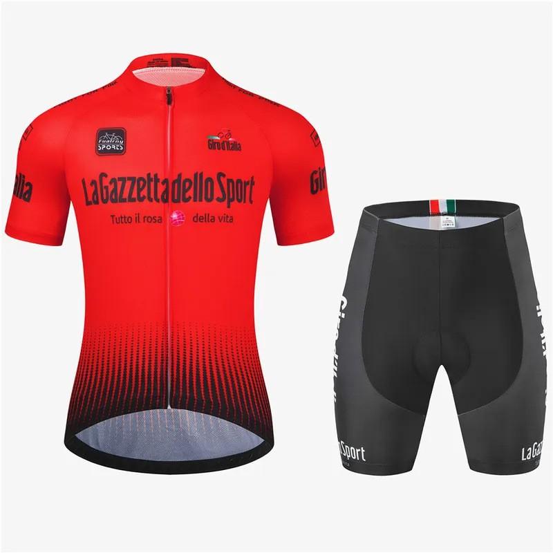 Men Women Cycling Jersey Set Short Sleeve Quick Dry Road Bike Racing Outfit Breathable Performance Wear