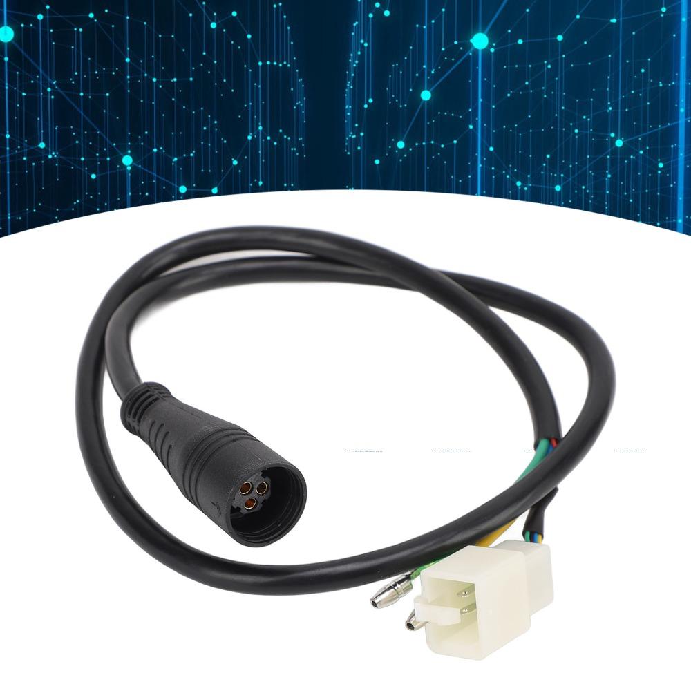 69cm Electric Bike Motor Adapter Cable Waterproof Motor Adapter Conversion Cable  Motor Conversion