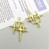 Elegant Four Pointed Star Pendant DIY Jewelry Accessories Chic Jewelry Pendants