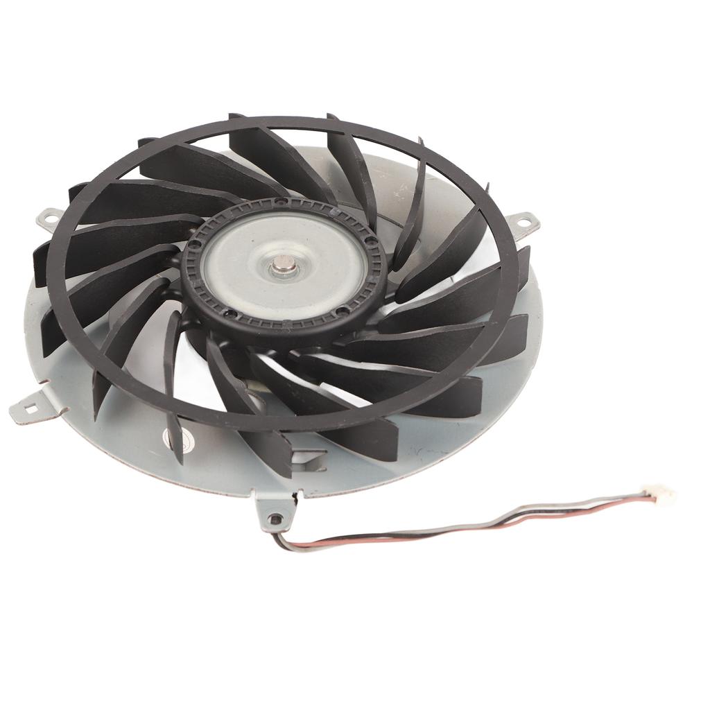 15 Blades Cooling Fan Replacement for PS3 Game Console Internal Heat Dissipation Fan 12V 2.65A