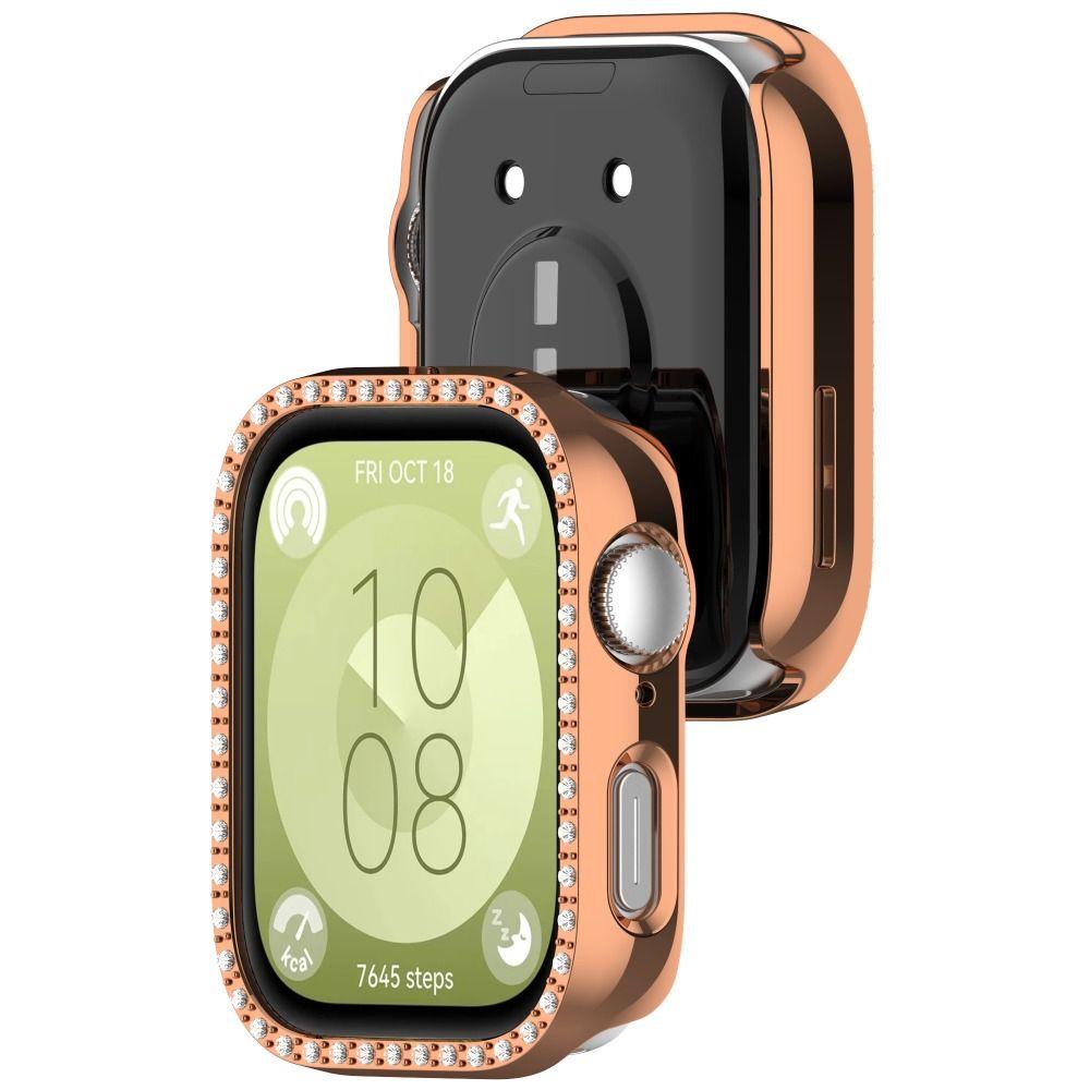 Bling PC Case For Watch Fit 3 Diamond Crystal PC Protective Cover Watch Protector