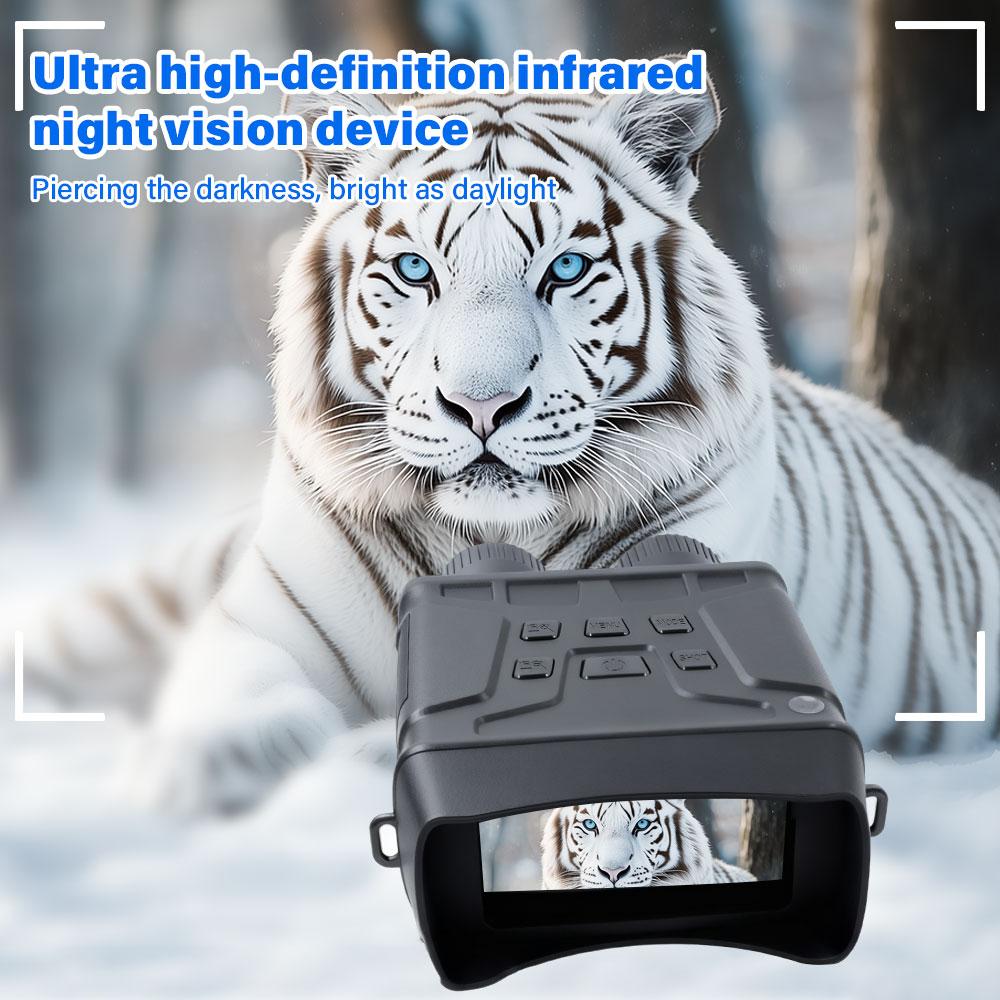 R6 850nm Infrared 1080P HD 5X Digital Zoom Hunting Telescope Outdoor Day Night Dual Use 300m Binoculars Night Vision Device